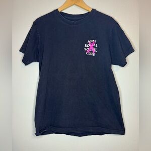 Anti Social Social Club Graphic Tee‎ Black Women's M